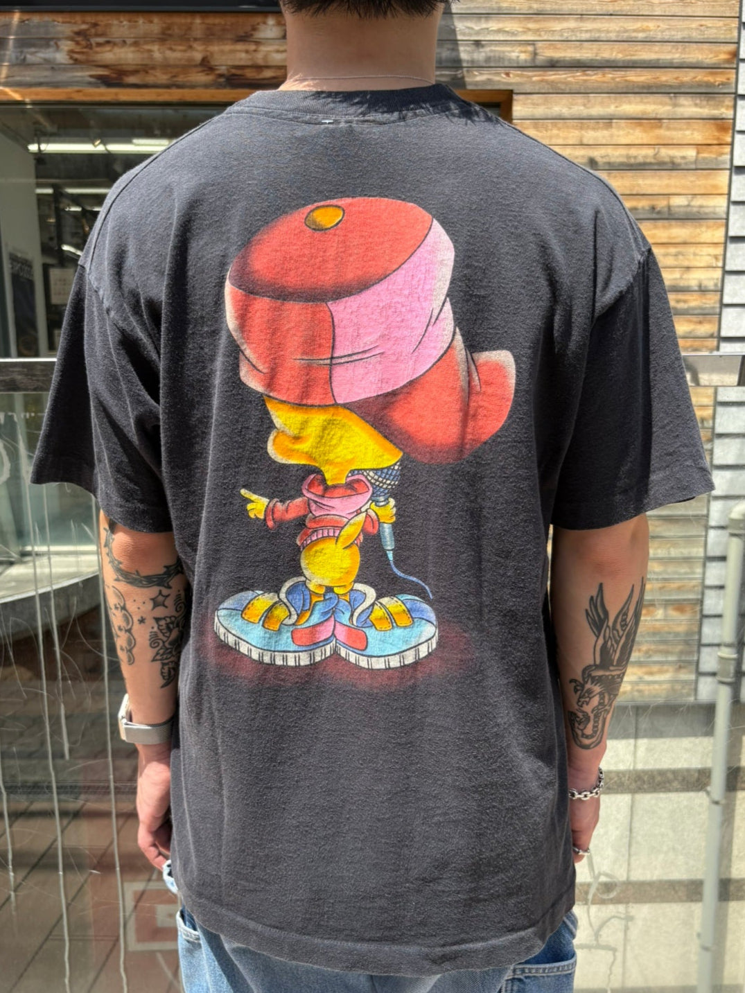 90's LOONEY TUNES 「HIPHOP TWEETY」 キャラクターTシャツ