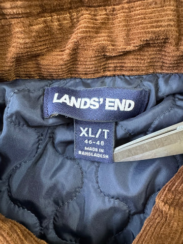 00's LANDS'END キルティングジャケット