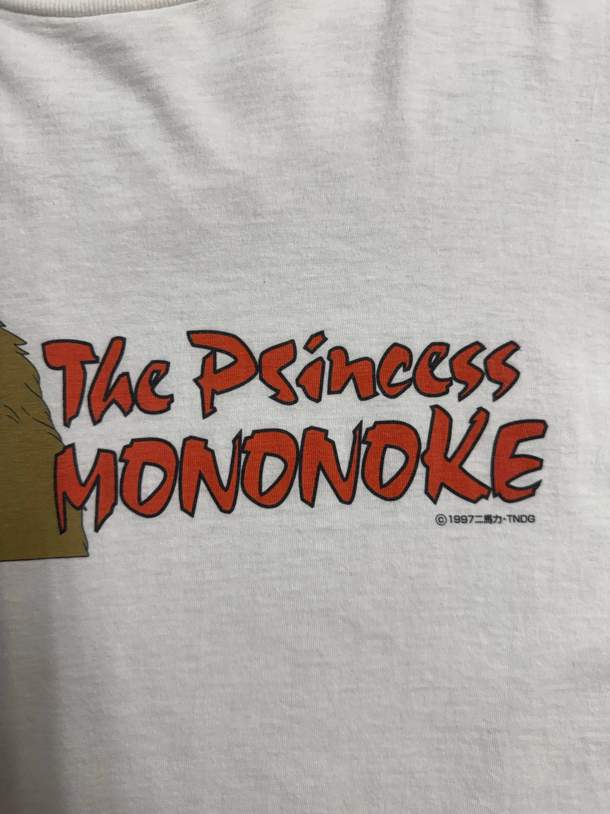 90's もののけ姫「THE PRINCESS MONONOKE」ムービーTシャツ