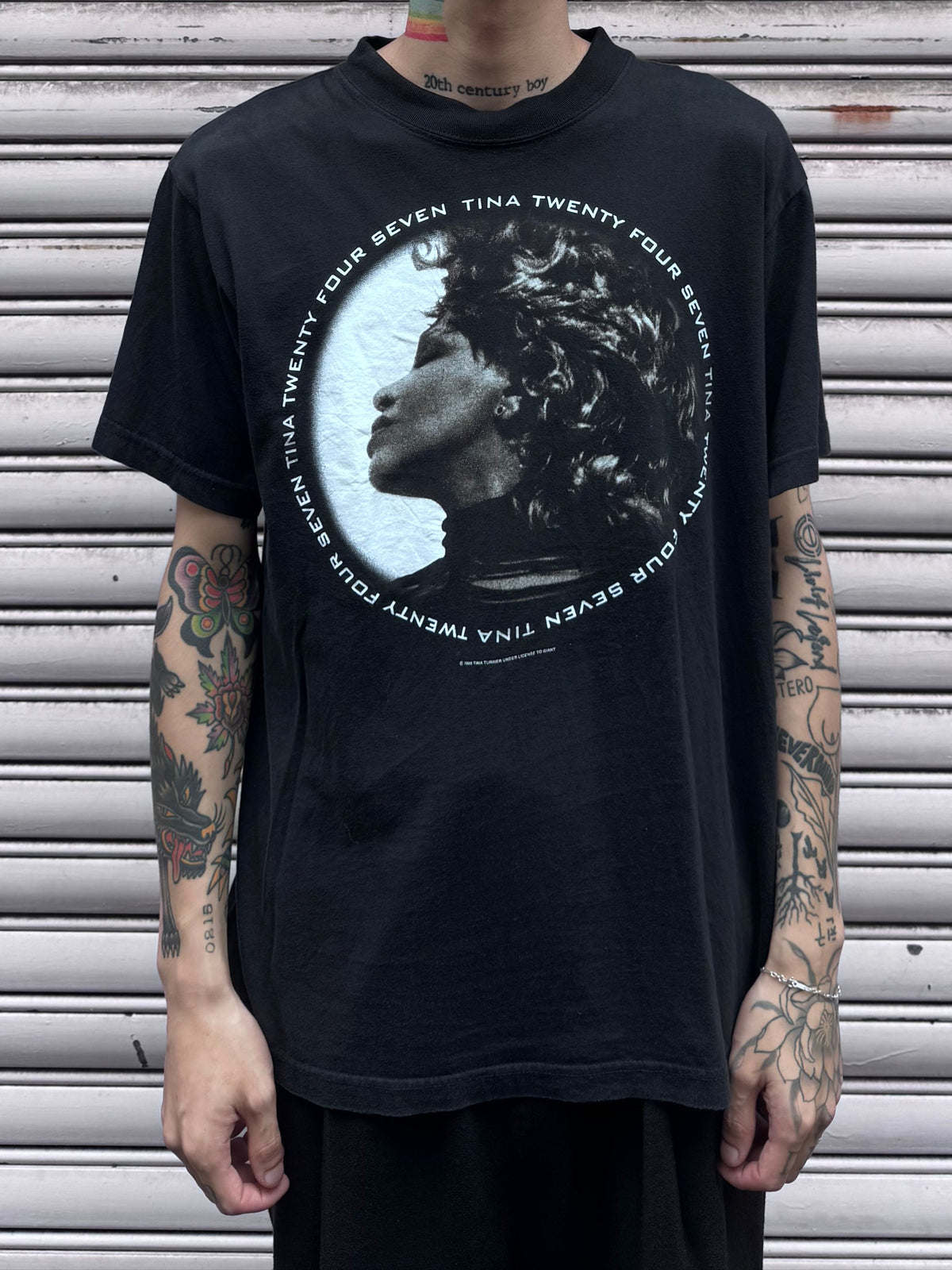 ジェリーロレンゾ着用 Tina Turner Tee ティナターナー Tシャツ TINA