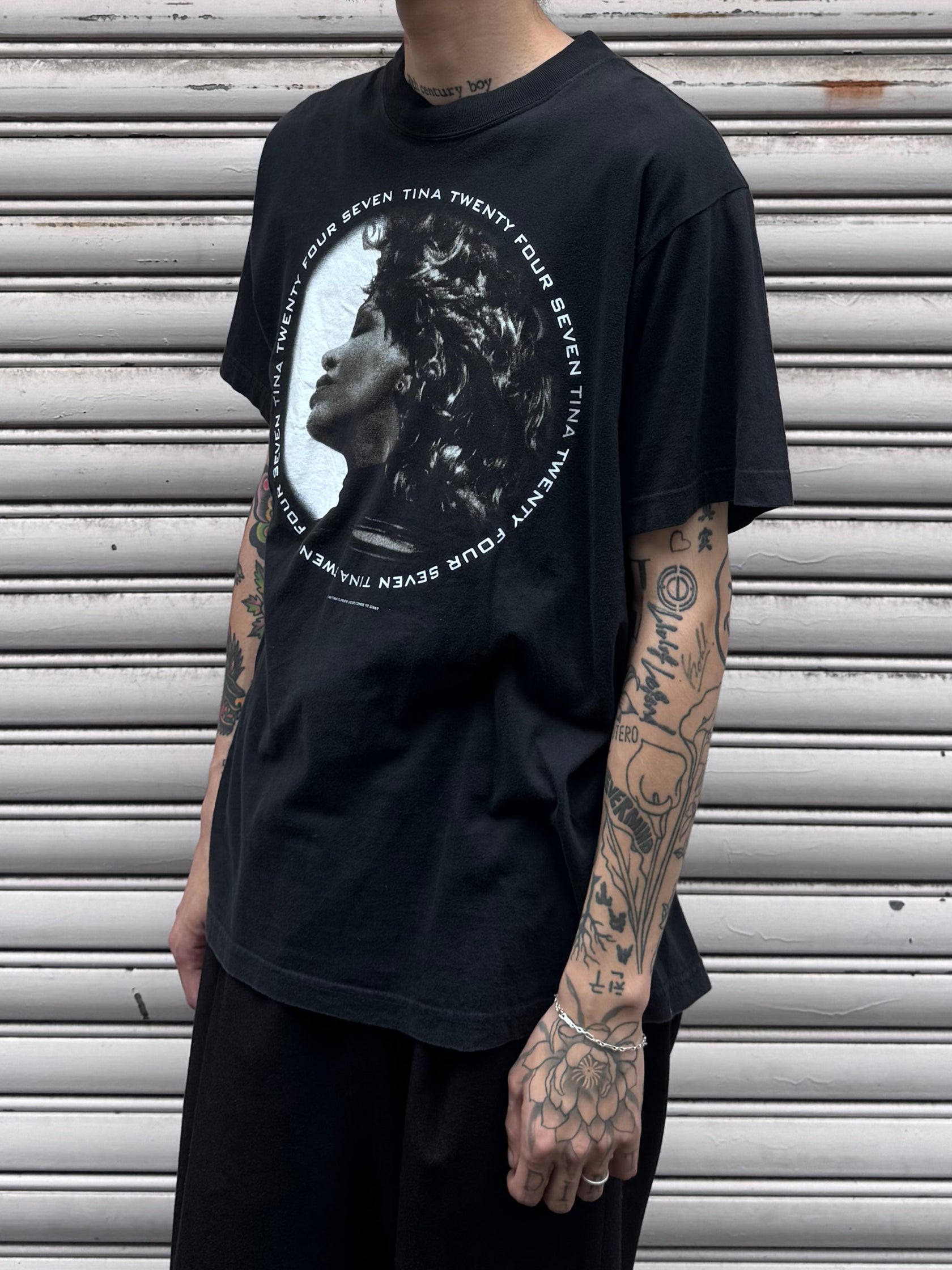 00's TINA TURNER「Twenty Four Seven」バンドTシャツ