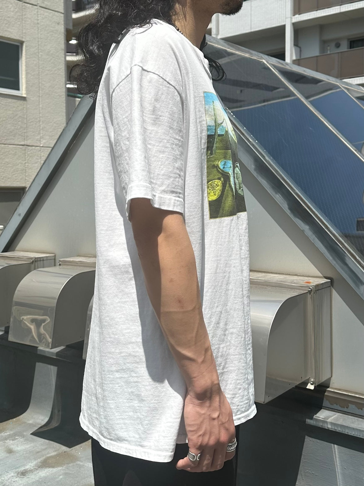 90's　SALVADOR DALI 「The Persistence of Memory」アートTシャツ