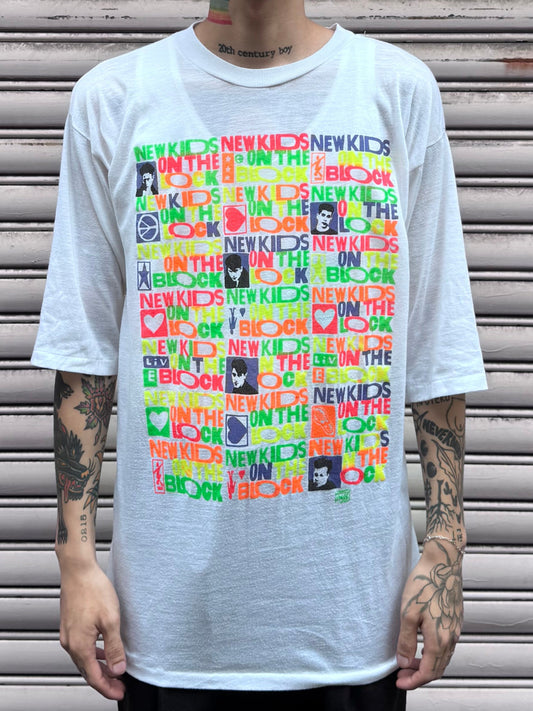 90’s「New Kids on the Block」バンドTシャツ