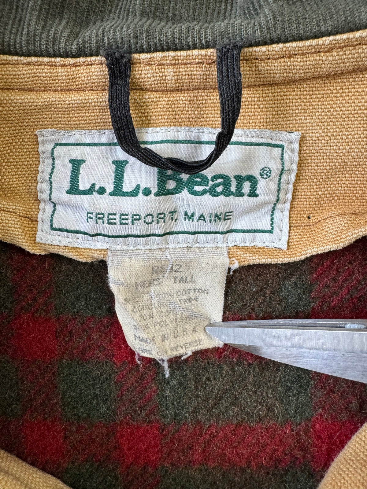 80's L.L.Bean USA製 ハンティングジャケット