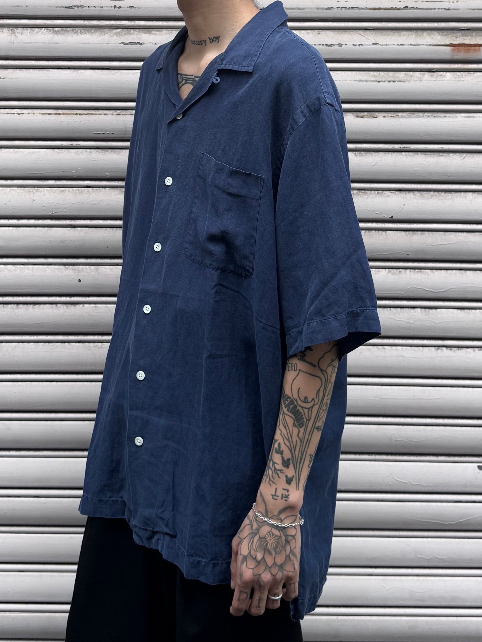 90's Ralph Lauren オープンカラーシャツ