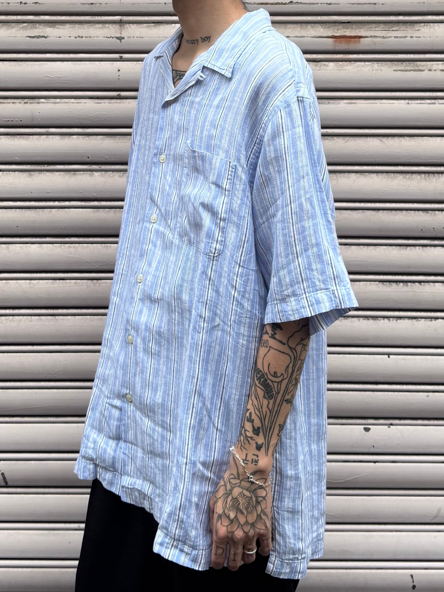 90's Ralph Lauren「CALDWELL」 オープンカラーシャツ