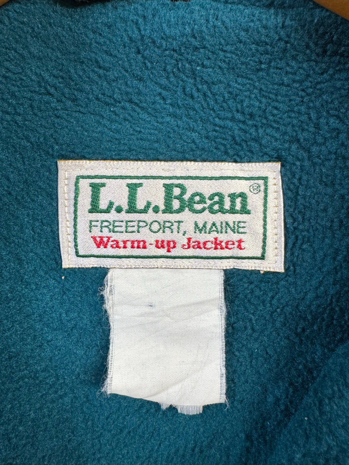 90's L.L.Bean「Warm-up-Jacket」ナイロンジャケット　