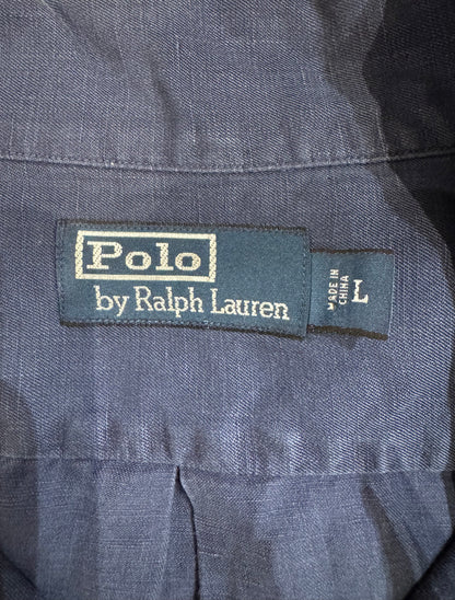 90's Ralph Lauren オープンカラーシャツ