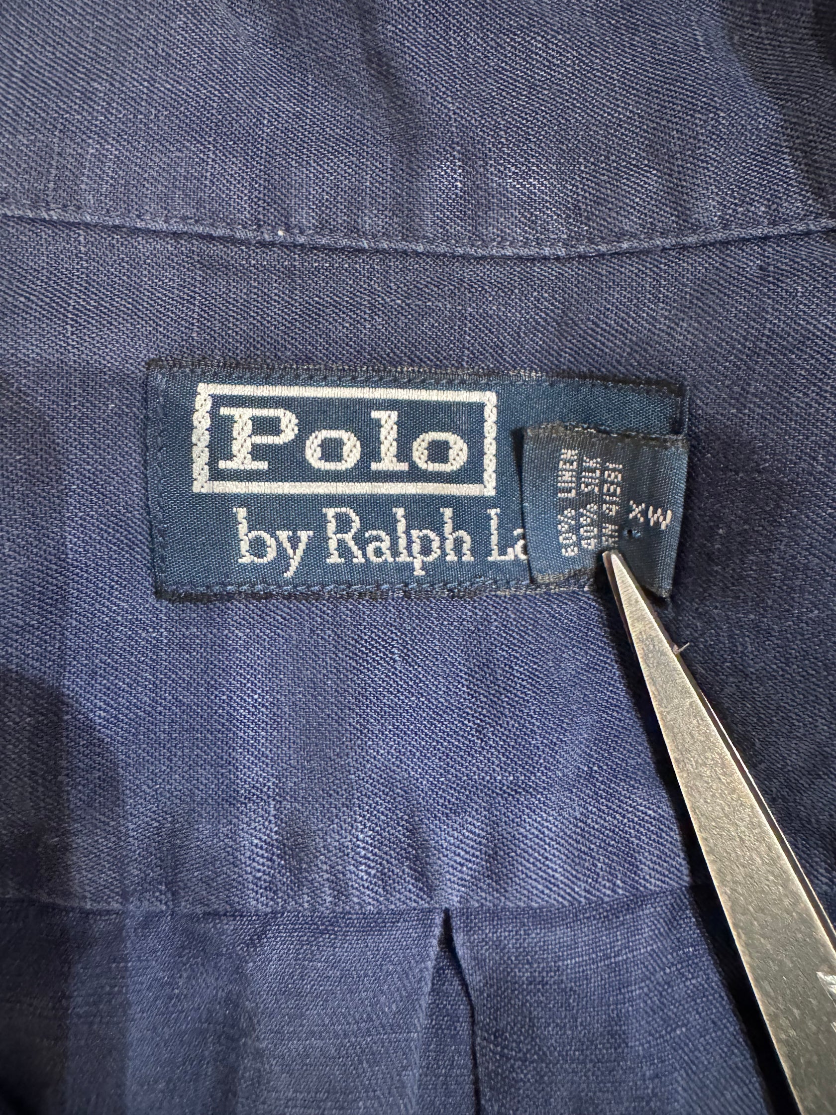 90's Ralph Lauren オープンカラーシャツ