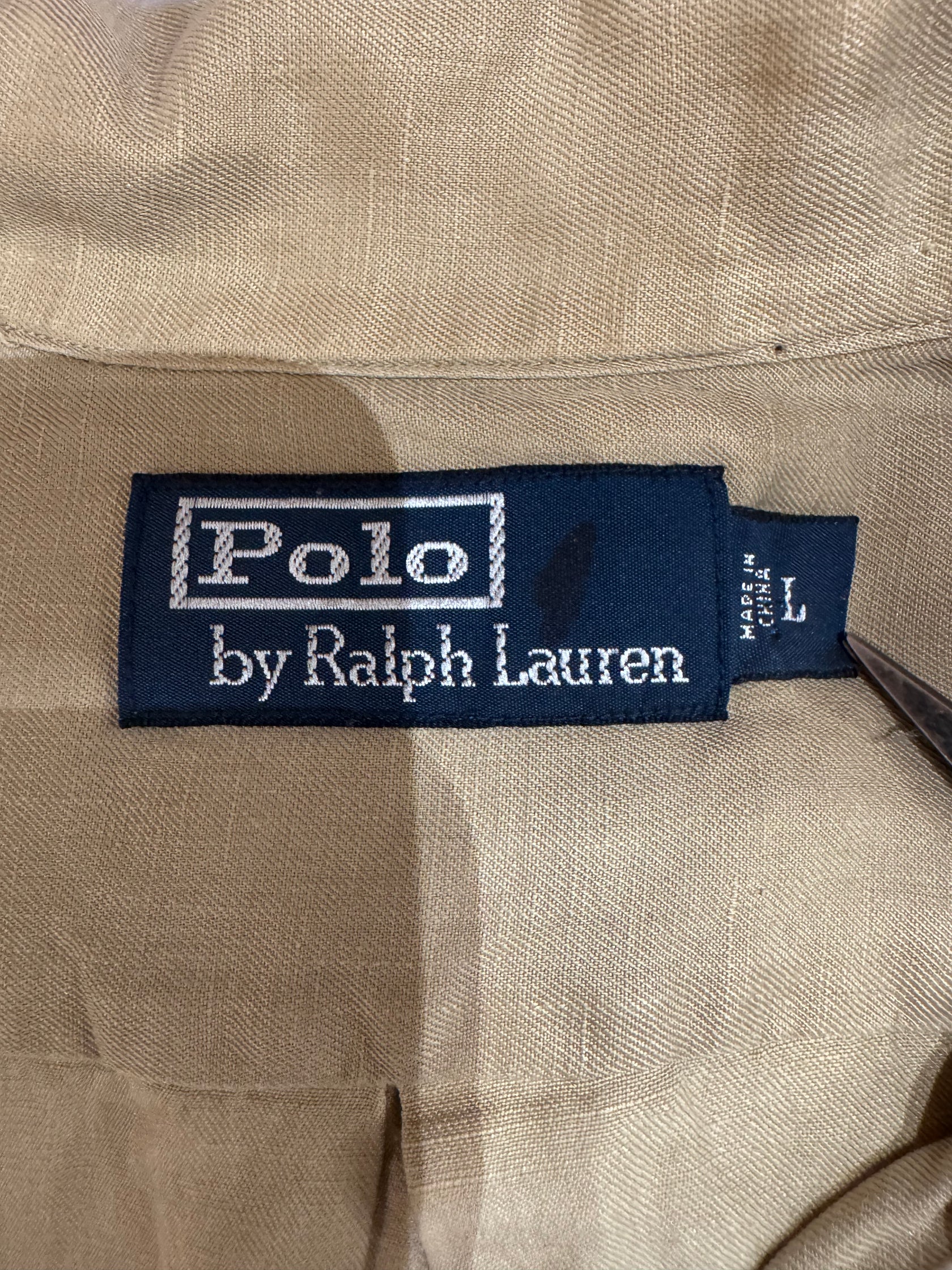 90's Ralph Lauren オープンカラーシャツ