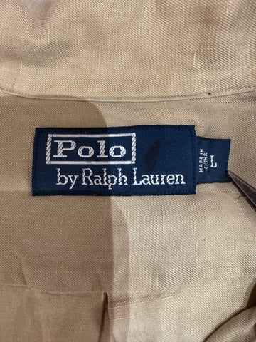 90's Ralph Lauren オープンカラーシャツ