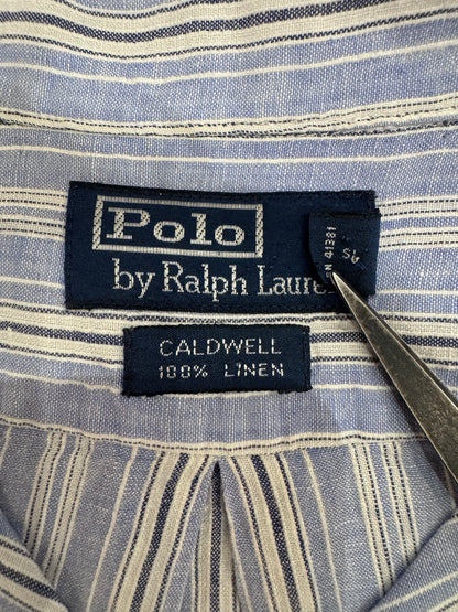90's Ralph Lauren「CALDWELL」 オープンカラーシャツ
