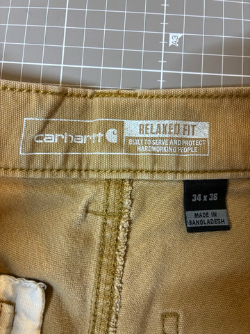 Carhartt「DOUBLE NKEE」ダックパンツ