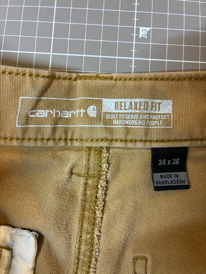 Carhartt「DOUBLE NKEE」ダックパンツ
