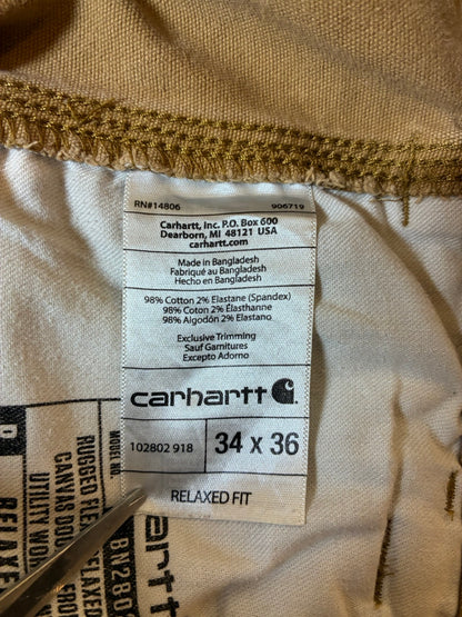 Carhartt「DOUBLE NKEE」ダックパンツ