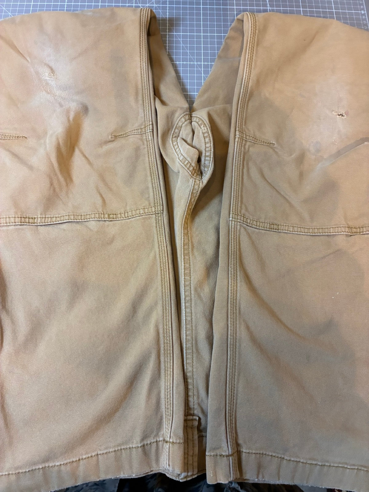 Carhartt「DOUBLE NKEE」ダックパンツ