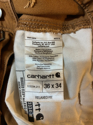 Carhartt「DOUBLE NKEE」ダックパンツ