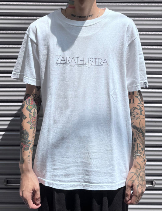 90’s 「ZARATHUSTRA STYLISTICALLY × MORE ABOUT LESS International 」Tシャツ