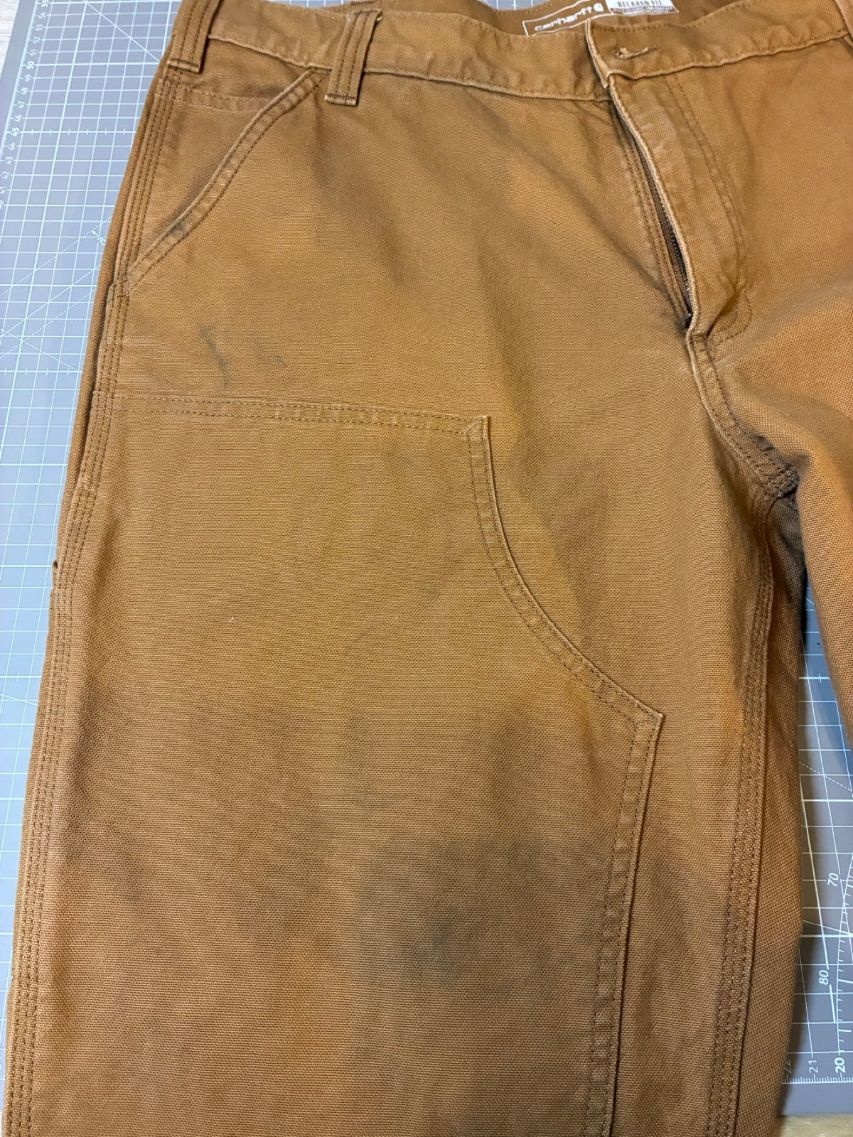 Carhartt「DOUBLE NKEE」ダックパンツ