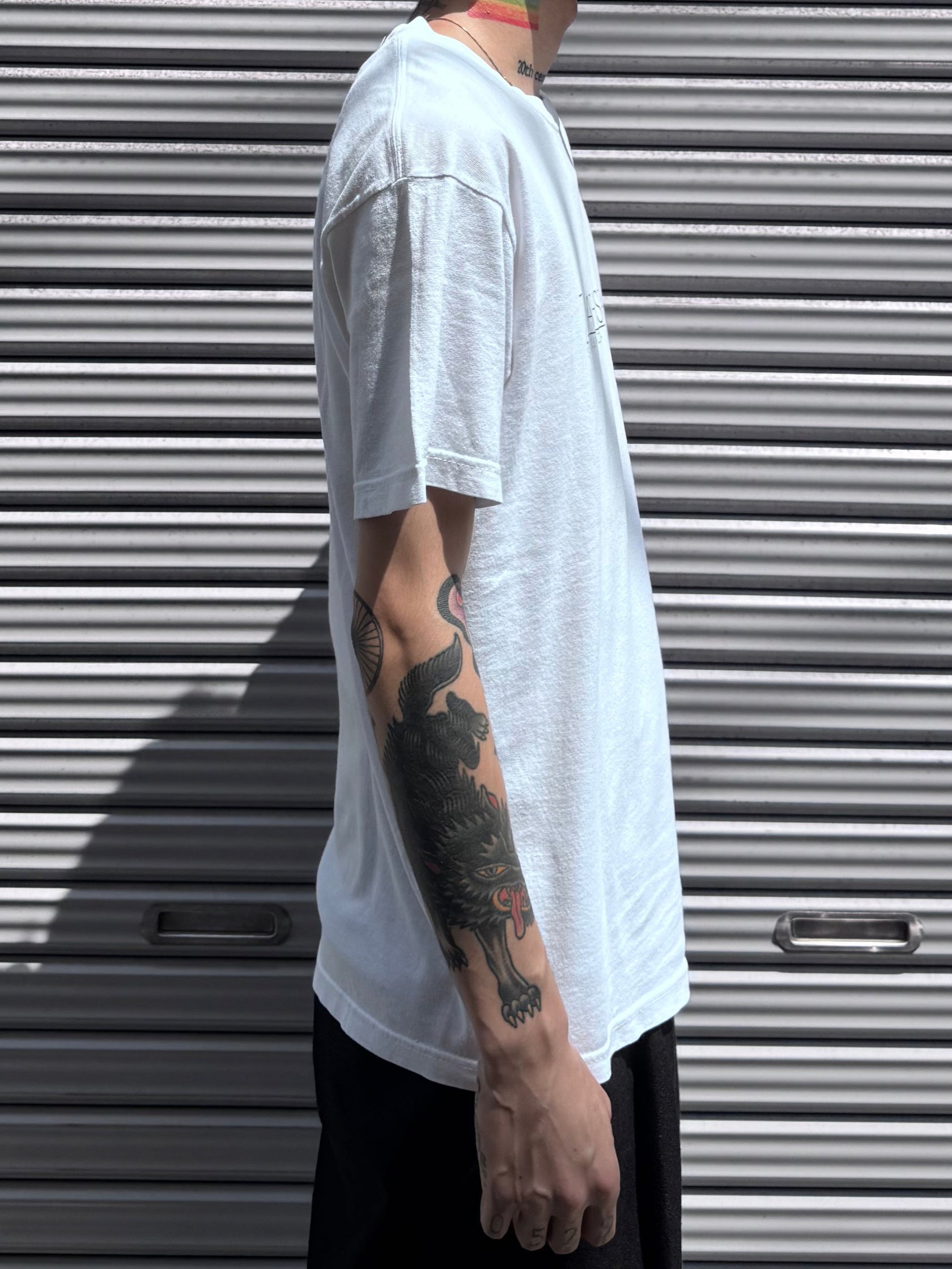 90’s 「ZARATHUSTRA STYLISTICALLY × MORE ABOUT LESS International 」Tシャツ