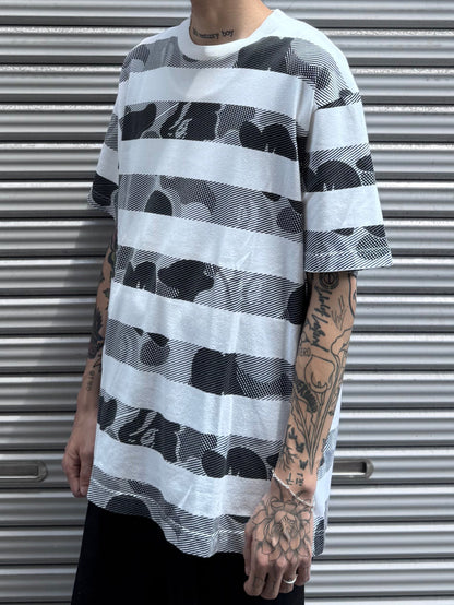 90’s~00's A BATHING APE「camouflage border」Tシャツ