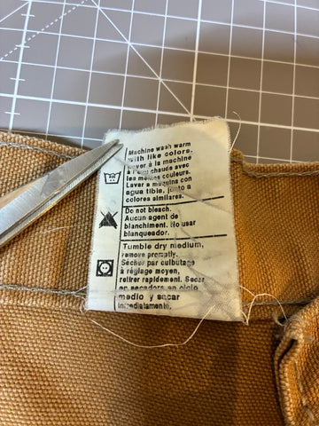 00's Carhartt「DOUBLE NKEE」USA製 ダックパンツ