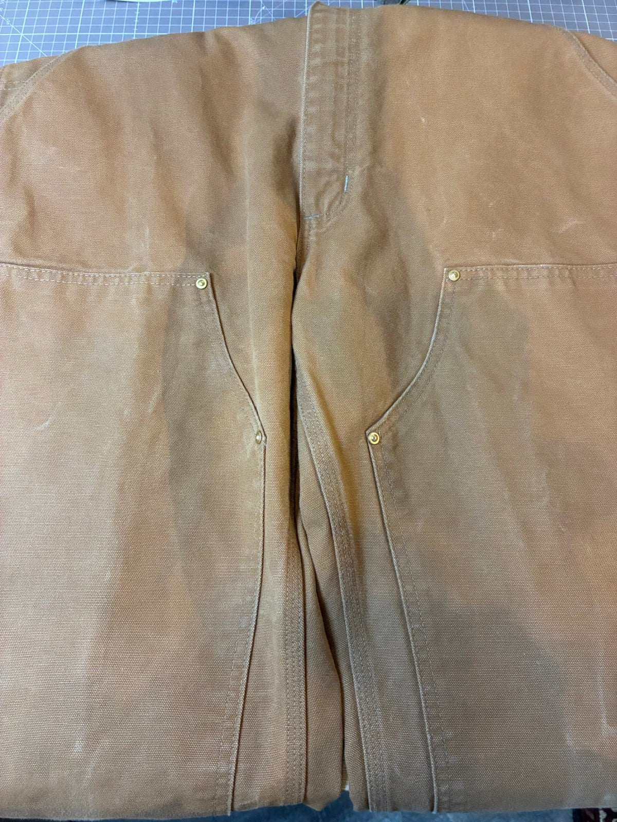 00's Carhartt「DOUBLE NKEE」USA製 ダックパンツ