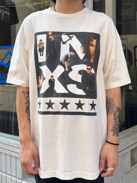90's INXS「CALLING ALL NATIONS」バンドTシャツ