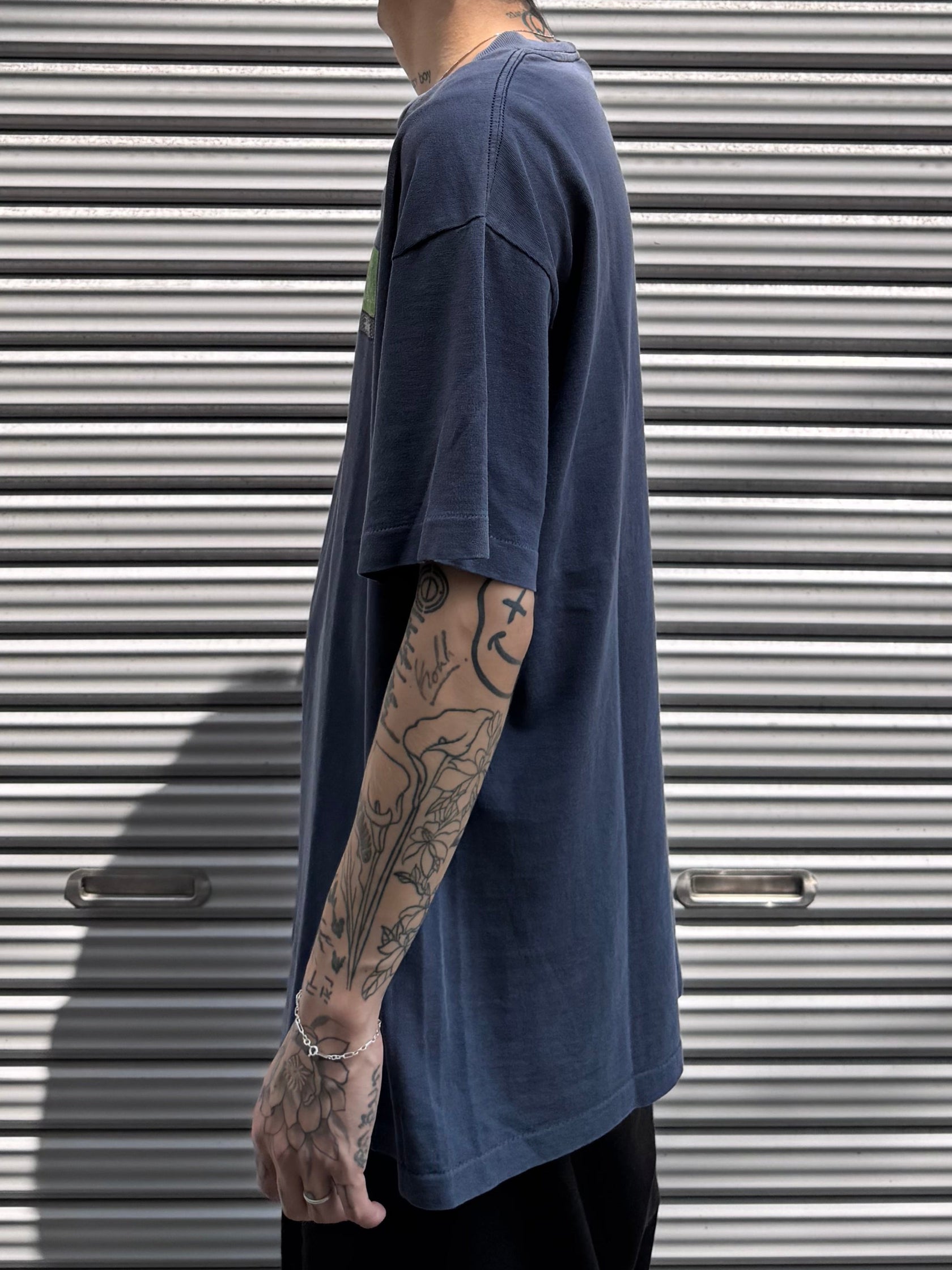 90’s Stussy「Technical Support Team NY・L・T・LA 」USA製 Tシャツ
