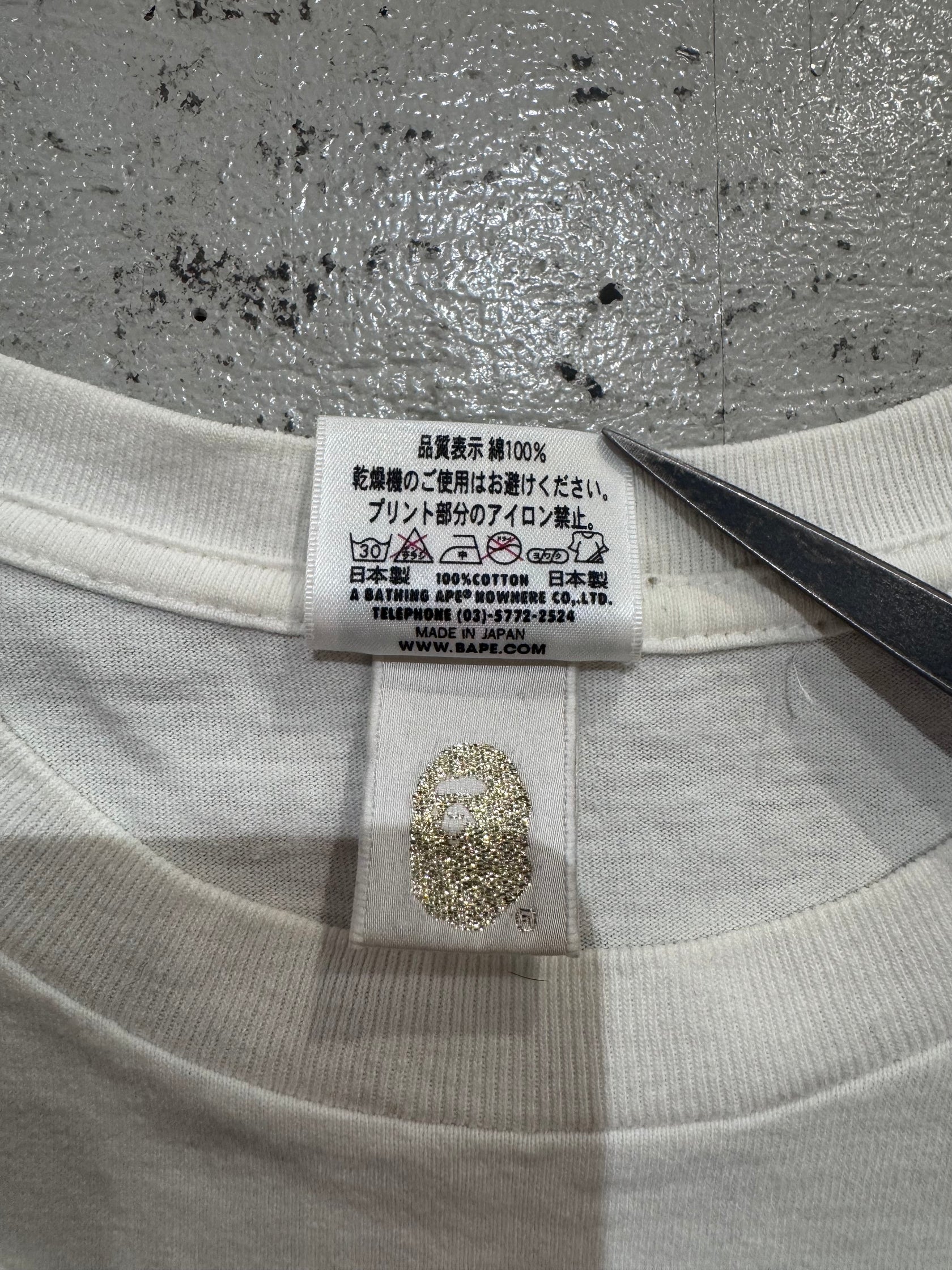 90’s~00's A BATHING APE「HUNT BABYMILO」Tシャツ