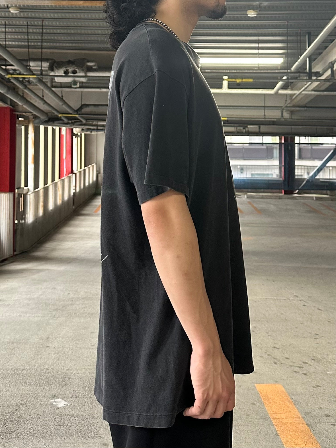 90's MAURITS ESCHER 「滝」USA製 アートＴシャツ