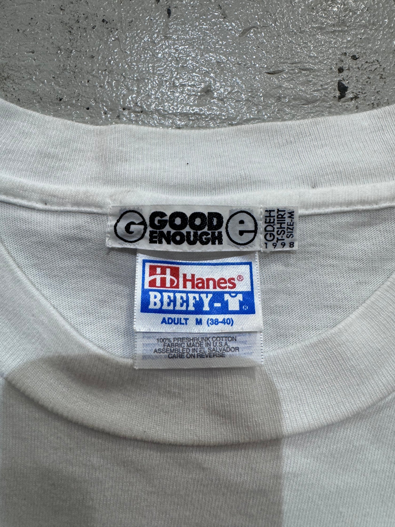 90's GOOD ENOUGH「GE」Tシャツ