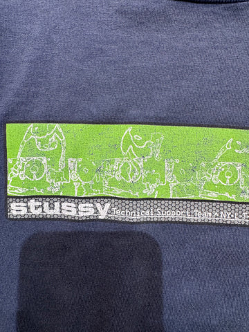 90’s Stussy「Technical Support Team NY・L・T・LA 」USA製 Tシャツ