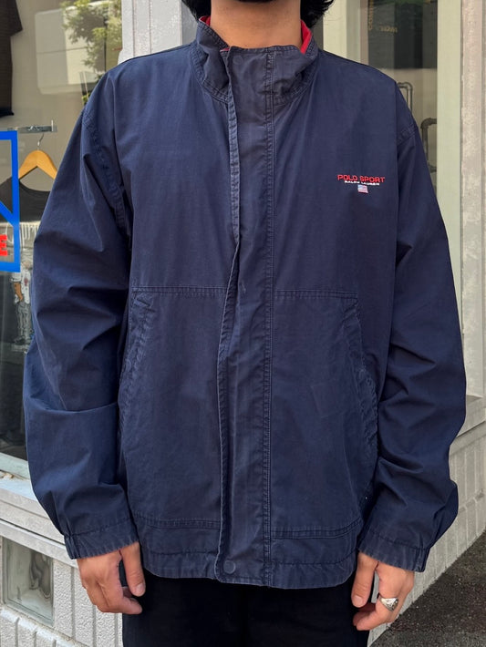90's POLO SPORT リバーシブルブルゾンジャケット