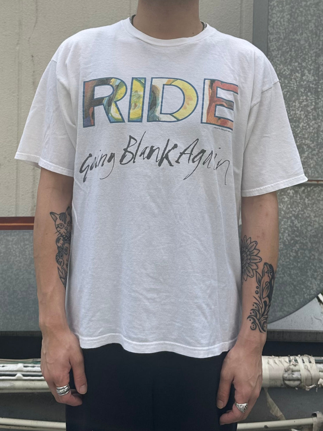 90's RIDE 「Going Blank Again」バンドＴシャツ