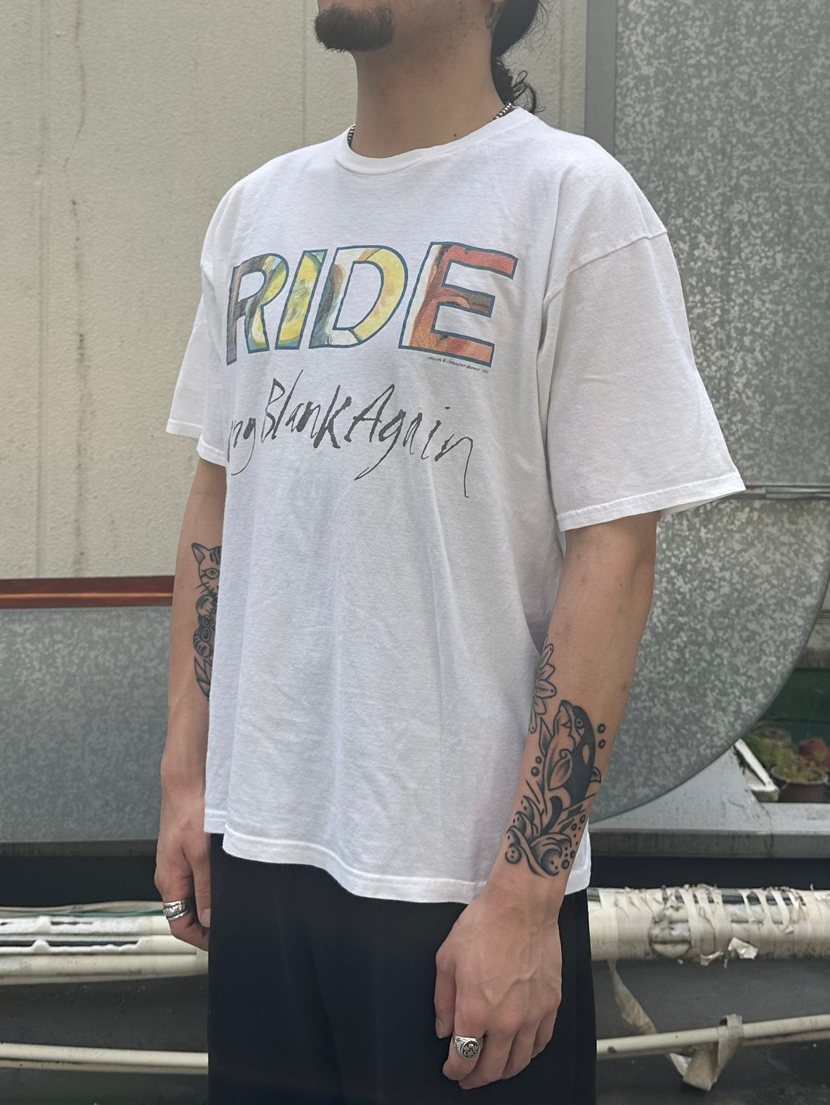 90's RIDE 「Going Blank Again」バンドＴシャツ