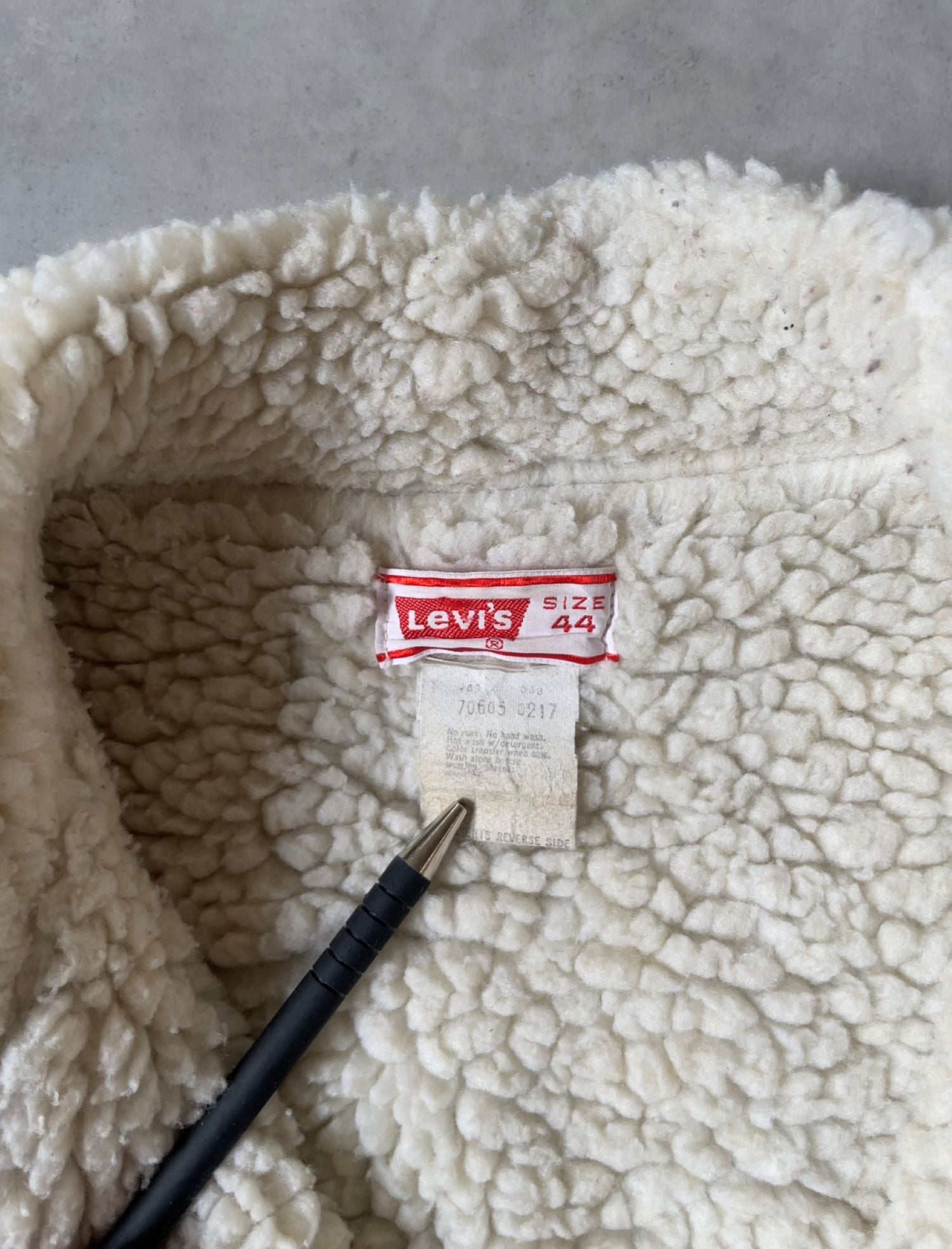 80's  Levi’s「70605-0217」USA製 シェルパトラッカージャケット