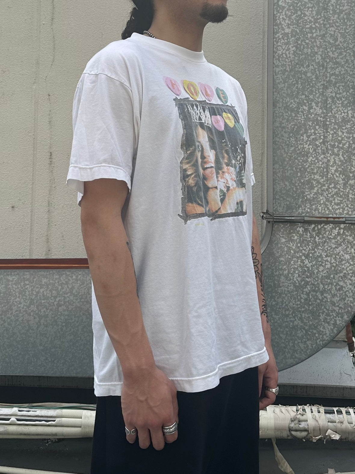 90's HOLE「LIVE THROUGH THIS」バンドＴシャツ
