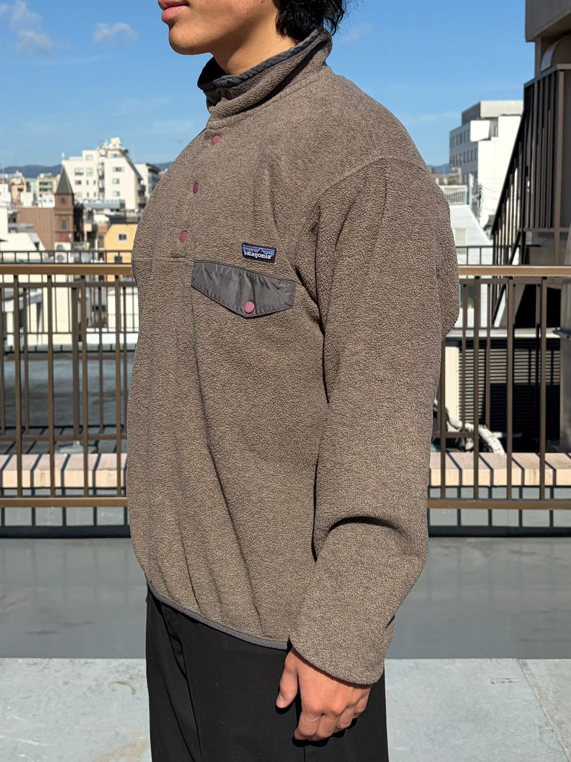 00's PATAGONIA「SYNCHILLA Snap-T 」フリースプルオーバー