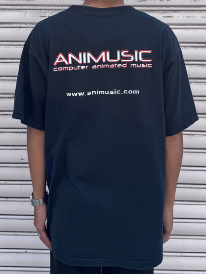 00's ANIMUSIC2「computer animated music」Tシャツ