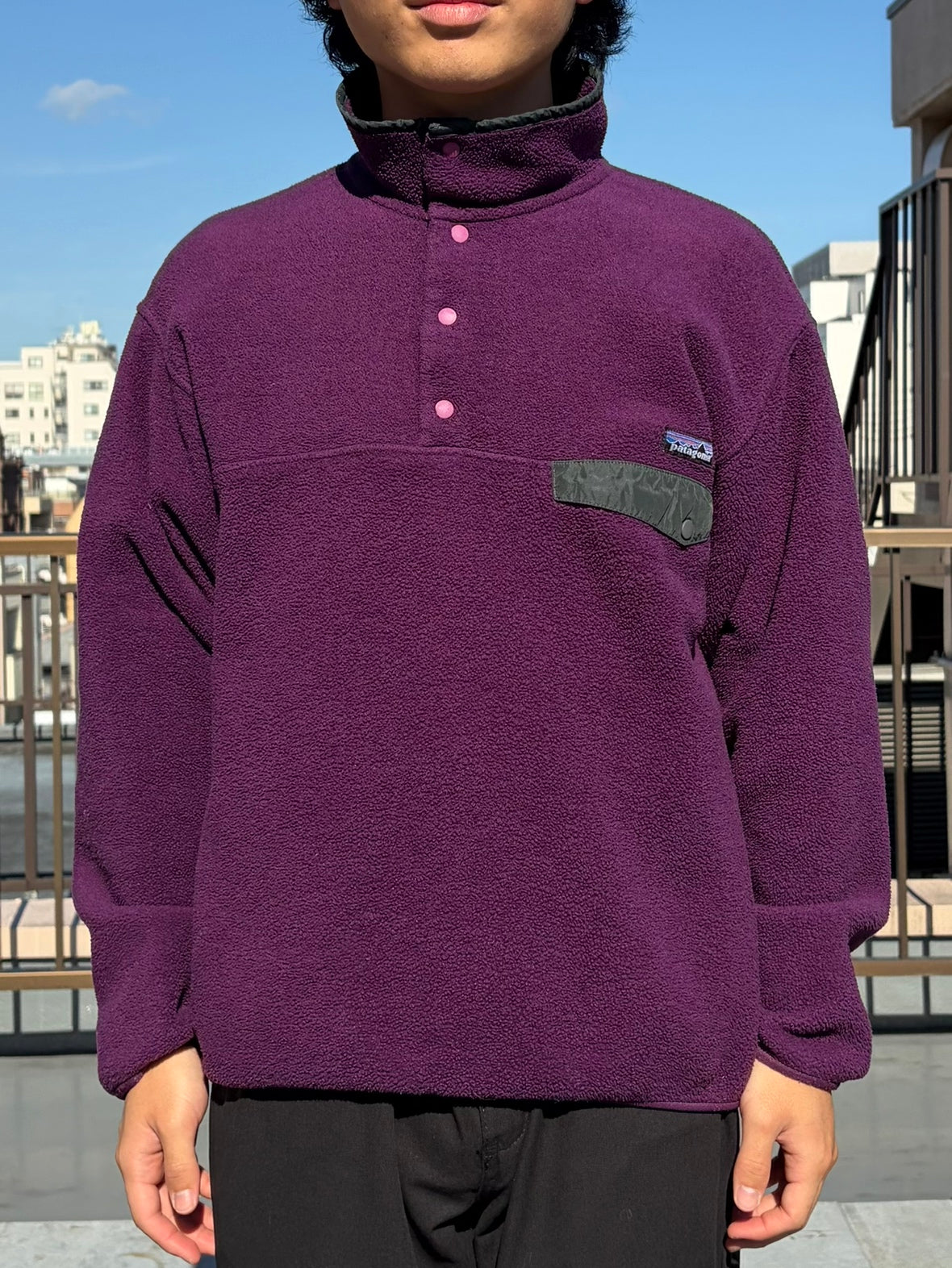 90's PATAGONIA「SYNCHILLA Snap-T 」フリースプルオーバー
