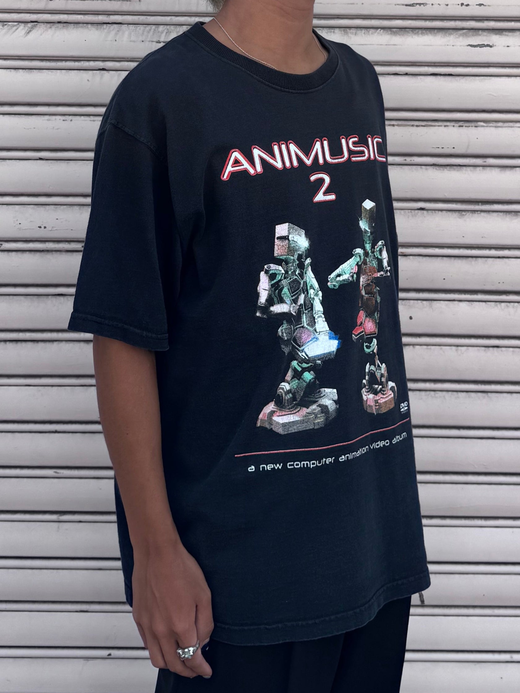 00's ANIMUSIC2「computer animated music」Tシャツ