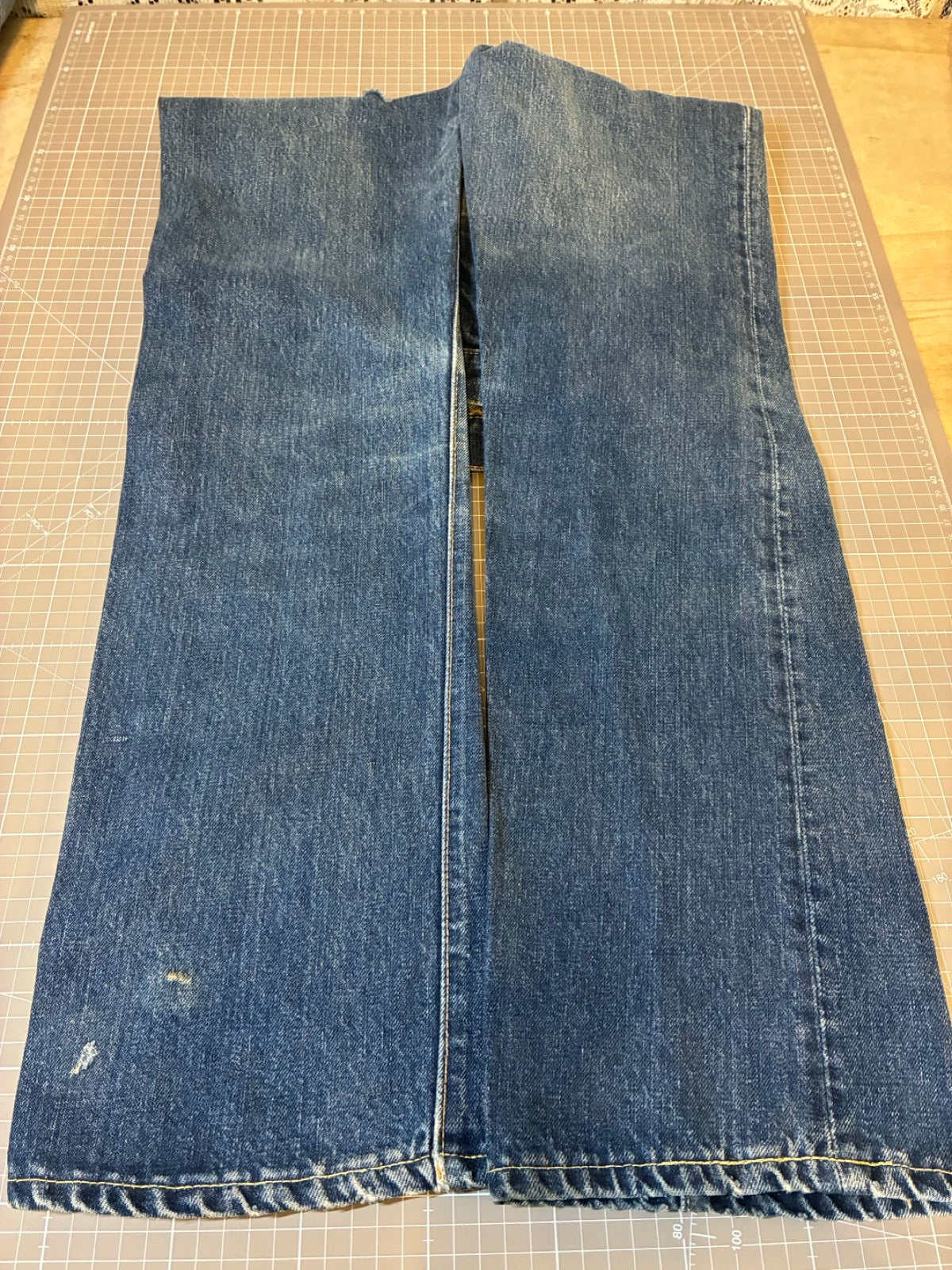 70's Levi’s 717-217 ブーツカット「ビックE」USA製　デニムパンツ
