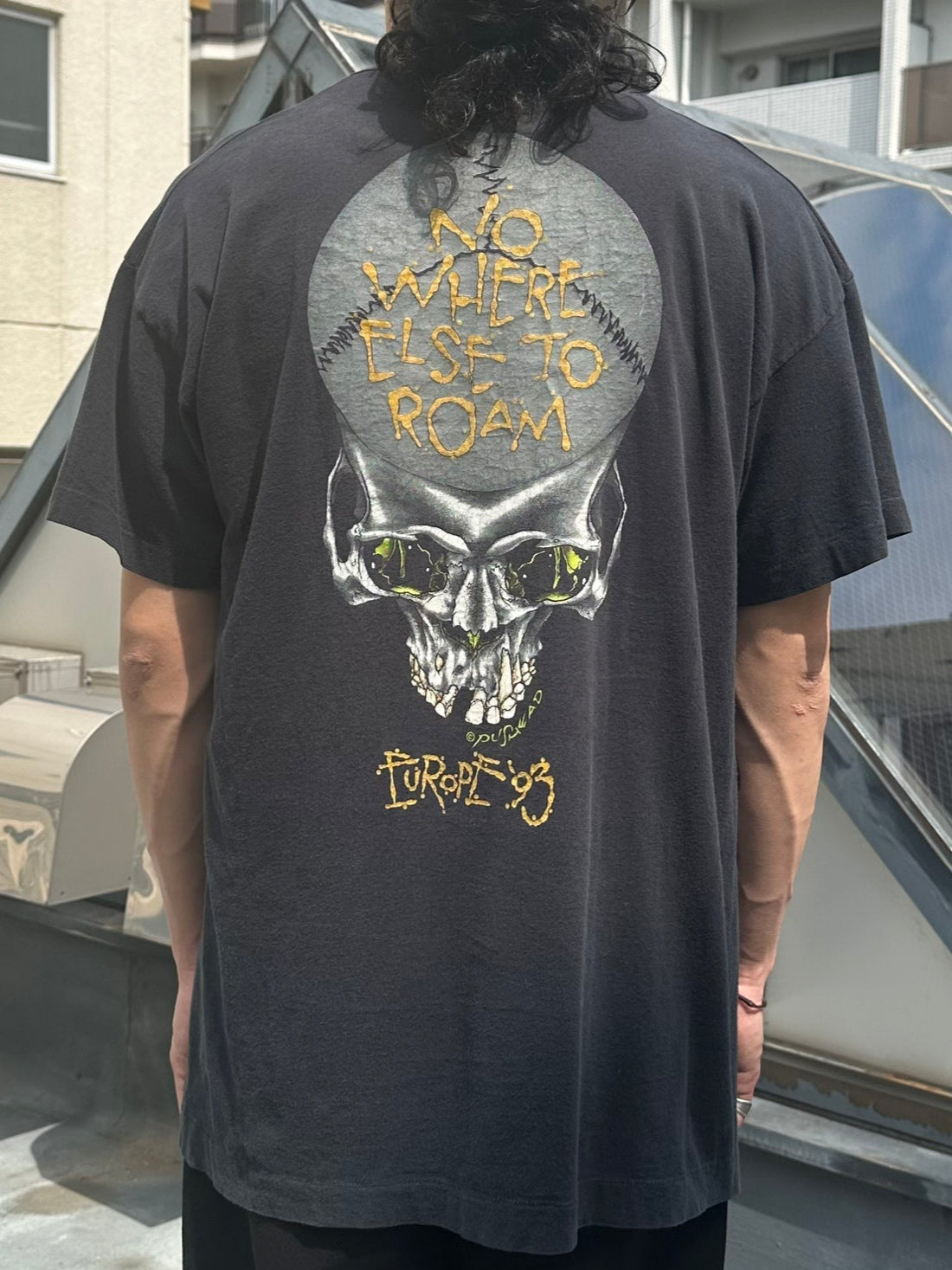 90's METALLICA 「NO WHERE ELSE TO ROAM」バンドＴシャツ