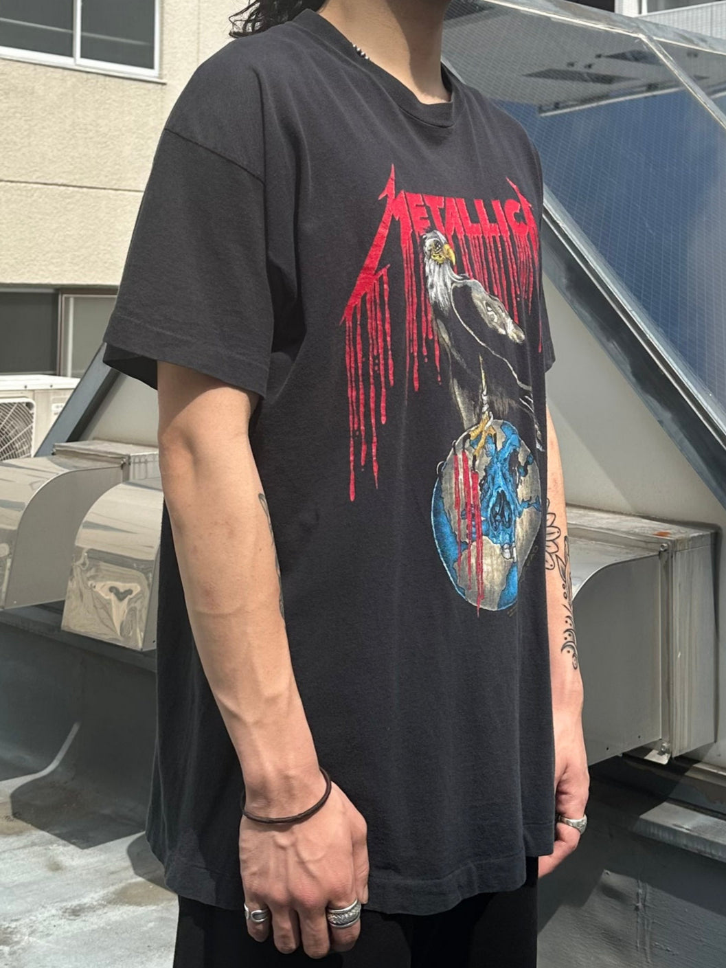 90's METALLICA 「NO WHERE ELSE TO ROAM」バンドＴシャツ