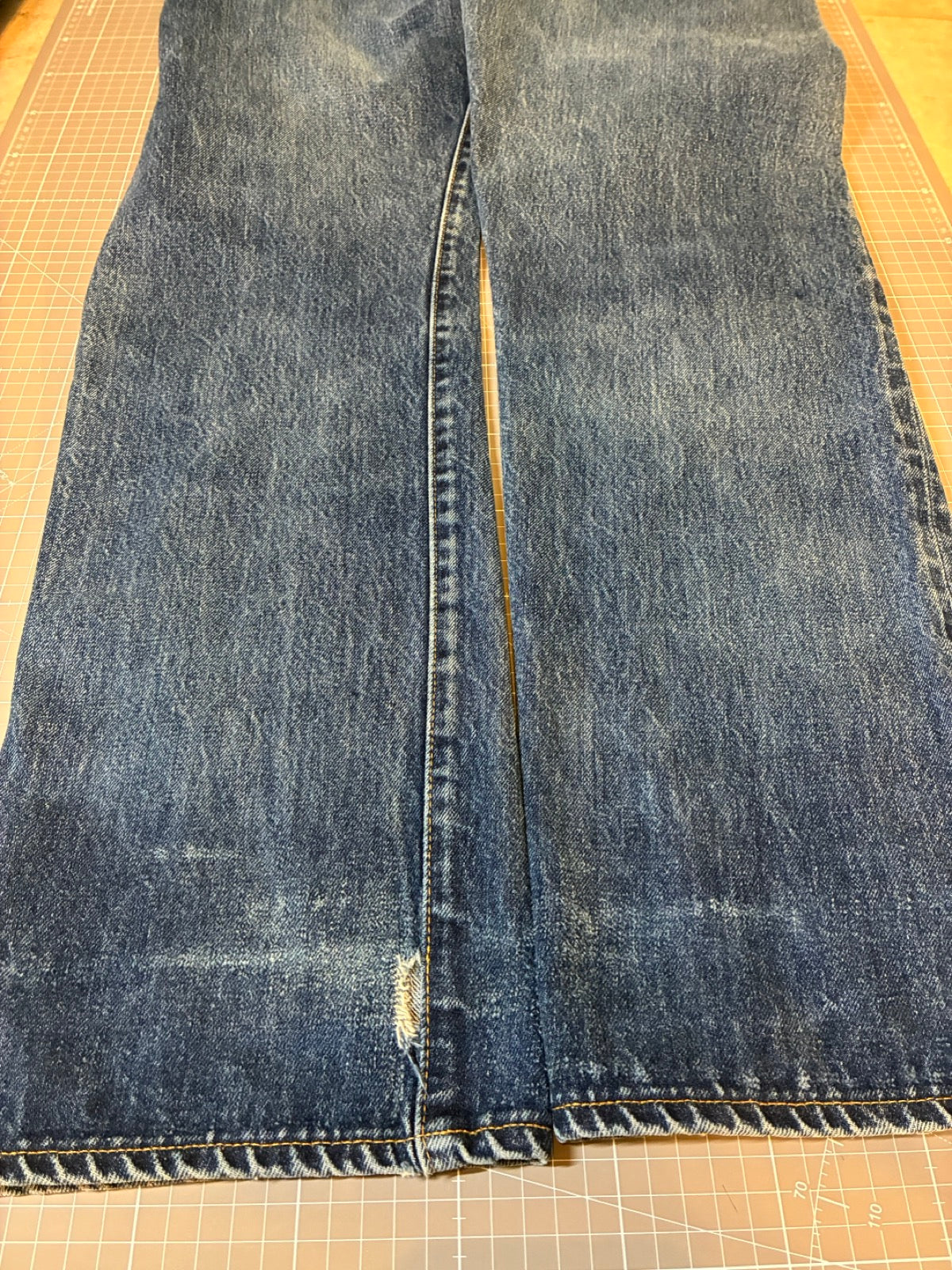90's Levi’s 501(201)「復刻BIG E」USA製 デニムパンツ