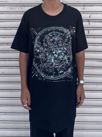 00’s 「MAP OF THE UNIVERSE 」 星座Tシャツ