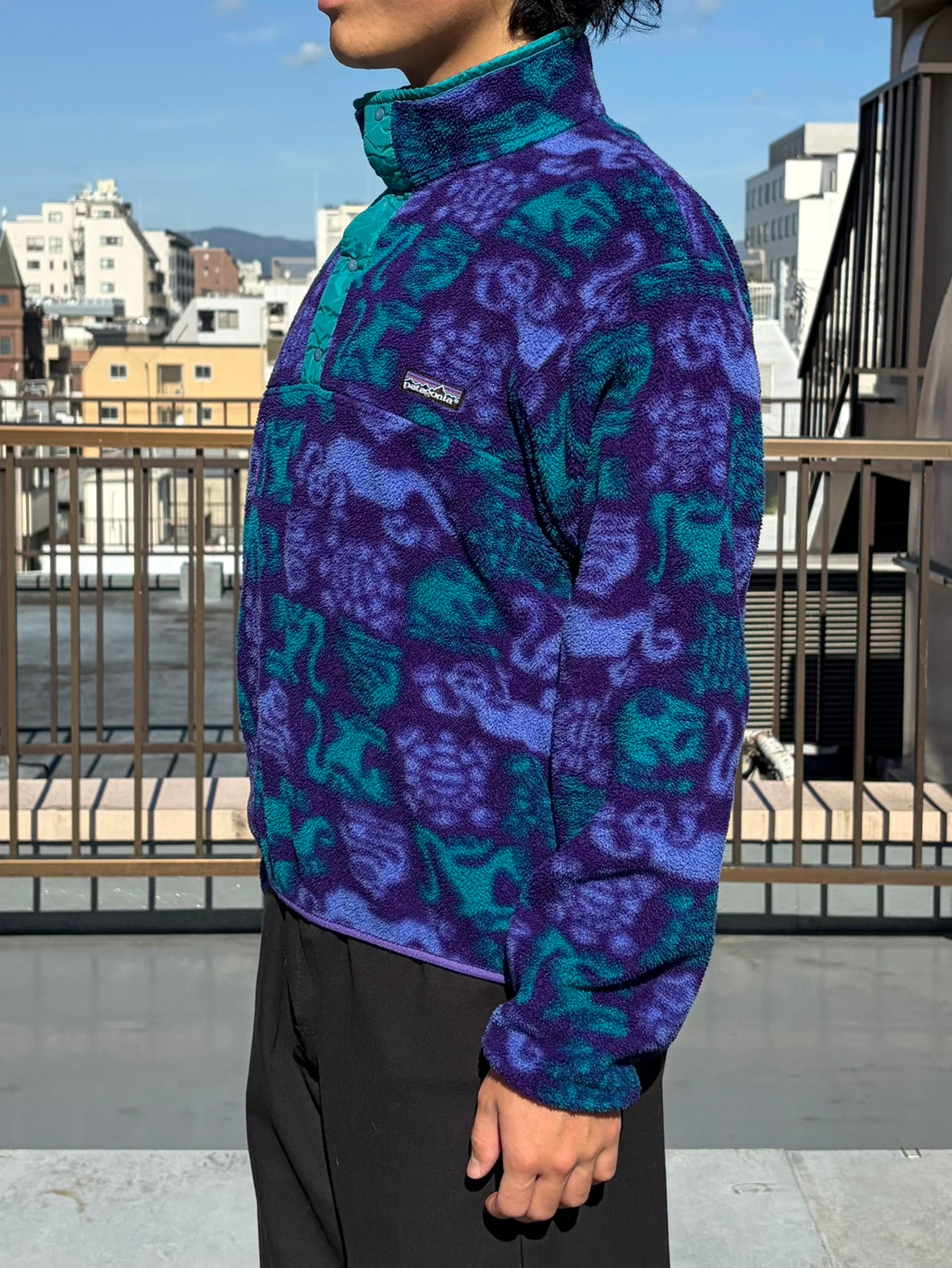 00's PATAGONIA「SYNCHILLA Snap-T 」USA製 フリースプルオーバー