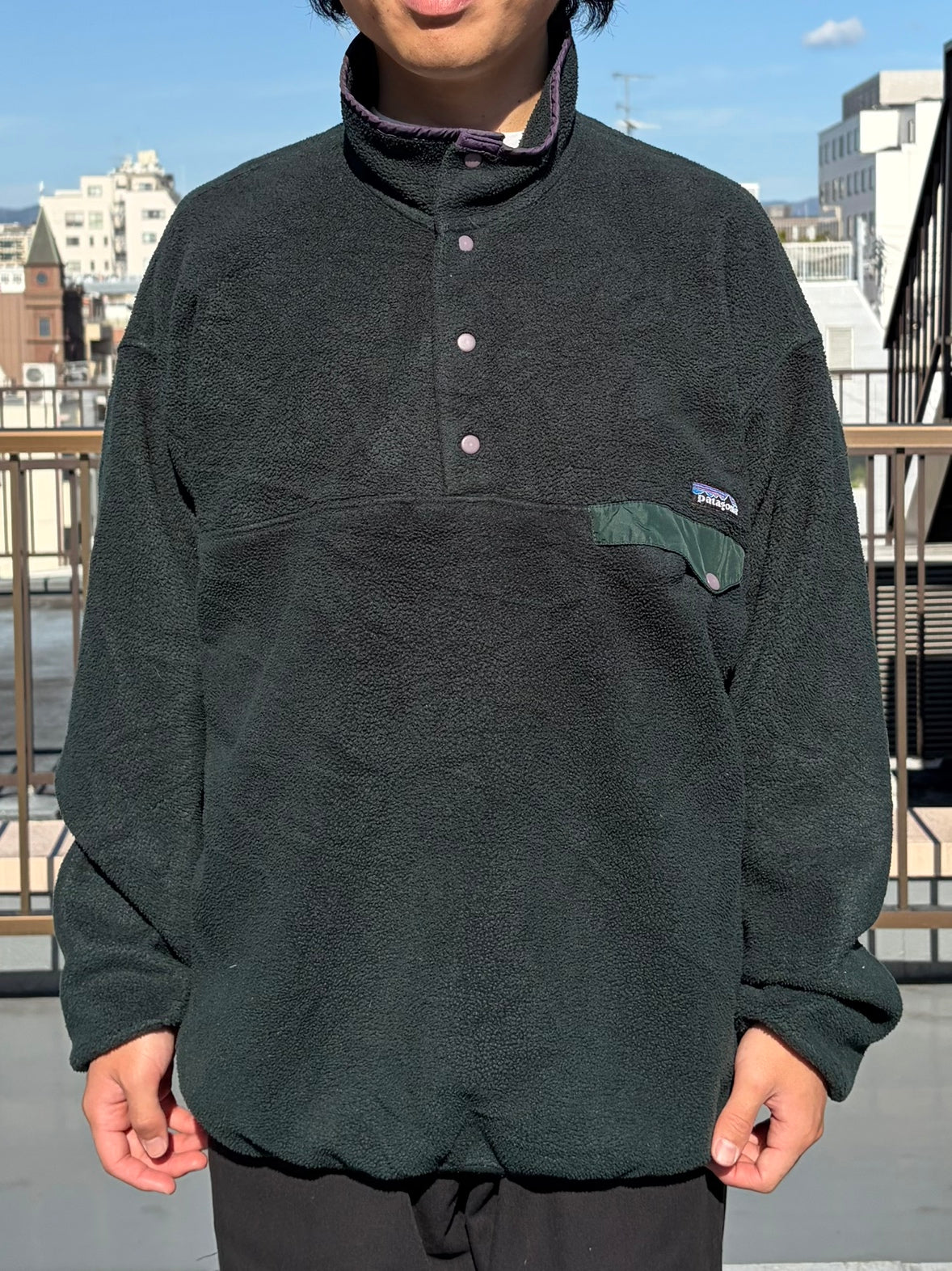90's PATAGONIA「SYNCHILLA Snap-T 」フリースプルオーバー – FUJI STORE