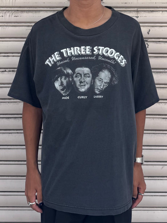 90's THE THREE STOOGES 「MOE CURLY LARRY」Tシャツ